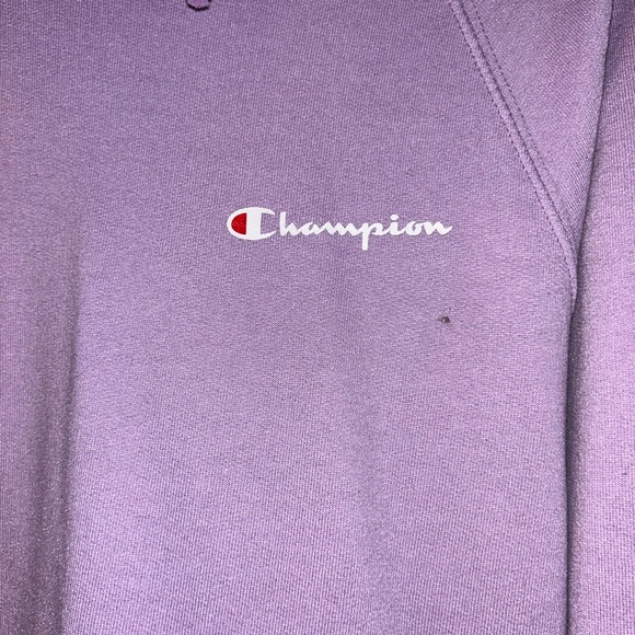 Lila Champion Hoodie - Picture 2 of 4